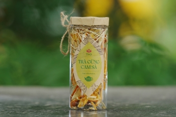 Trà gừng cam sả